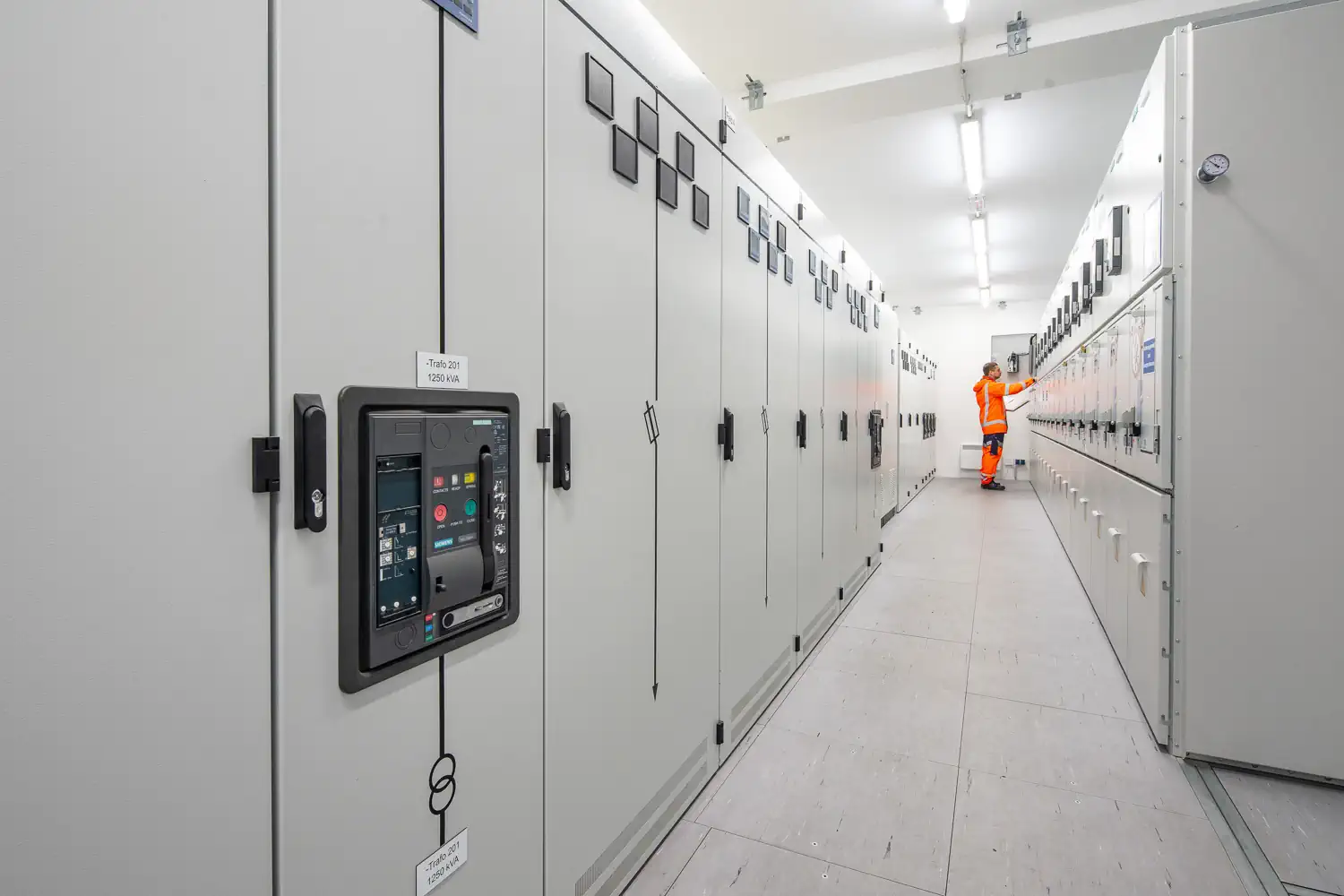 Schaltanlage für Gerresheimer in Tettau.