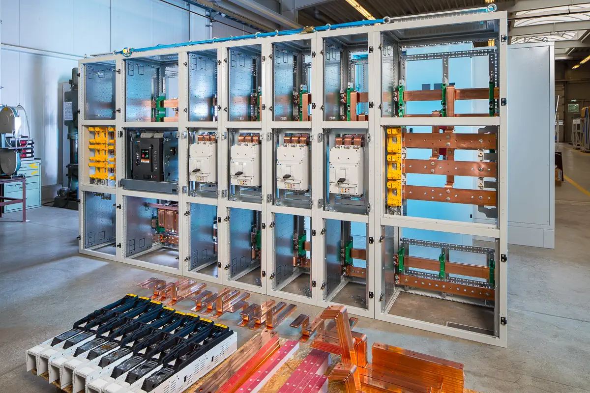 Niederspannungshauptverteilung.